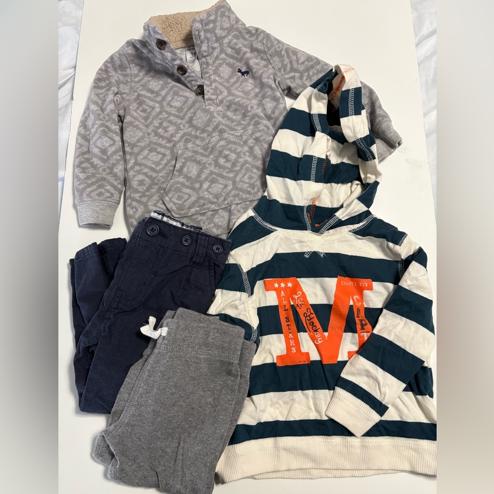 18m sweater pants bundle Carter’s toddler spring pants